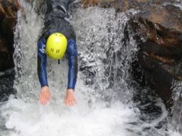 Randonnée aquatique dans le canyon de la Haute Dourbie