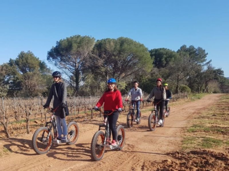 Balade en E-Trot tout-terrain dans le Massif des Maures (83)