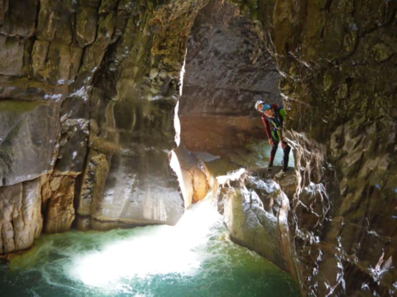 Canyoning dans les gorges de Chailles (73)
