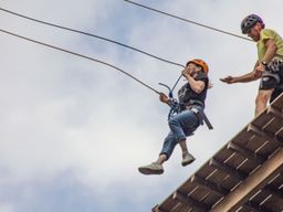 Saut pendulaire dans les Gorges de la Dourbie (12)
