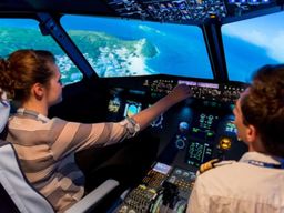 Simulateur de pilotage d'avion de ligne à Montpellier (34)