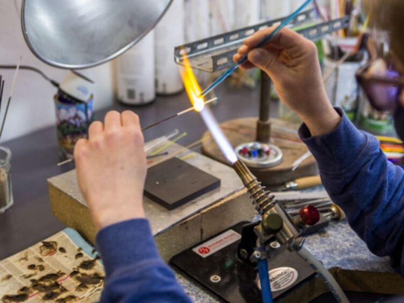 Atelier soufflage de verre 