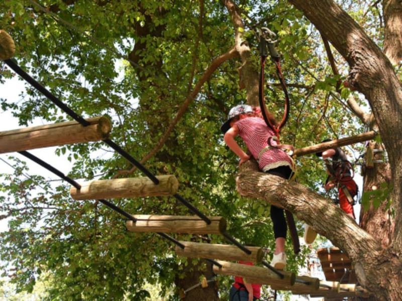 Parcours aventure Accrobranche à Argelès-sur-Mer (66)