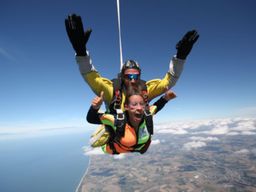 Saut en Parachute en tandem au-dessus du Mont-Saint-Michel (50)