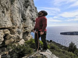 Escalade en falaise aux Calanques de Marseille (13)
