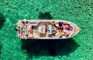 Au départ de Marseille : Tour en bateau des Calanques emblématiques avec baignade