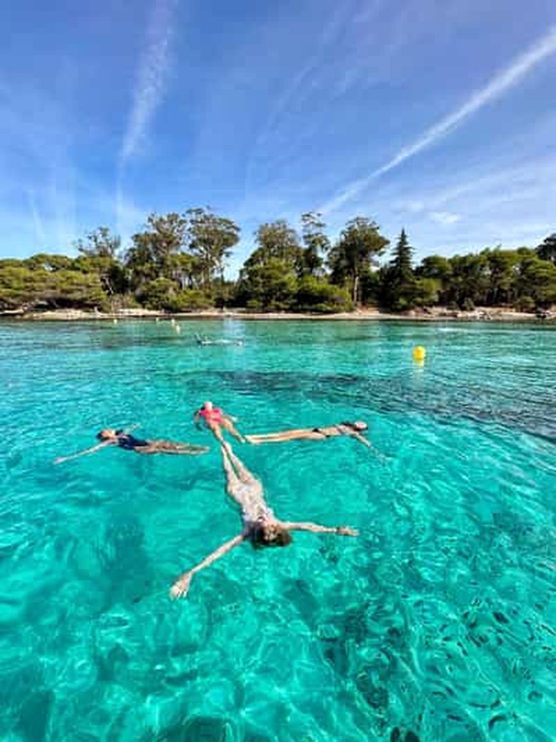 Nice : Tour en bateau des îles de Lérins avec plongée en apnée