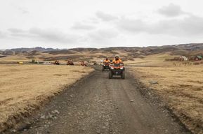 Mýrdalsjökull : Safari en quad sur la côte sud