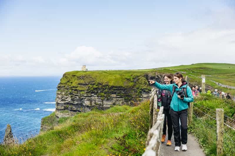 Au départ de Galway : Excursion guidée d'une journée aux falaises de Moher et au Burren
