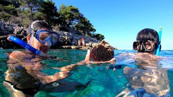Excursion en kayak sur l'île de Losinj