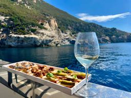 Tourisme de pêche à l'île d'Elbe : démonstration de pêche avec dégustation des prises