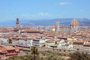 De Florence à Fiesole : visite en voiturette de golf et théâtre romain