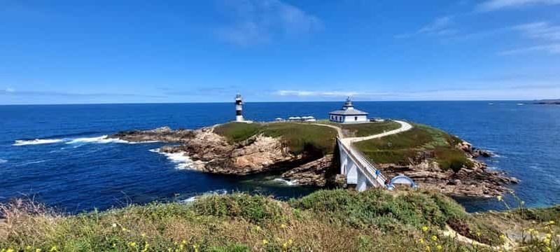 Depuis Santiago : Visite de la plage de la cathédrale, des Asturies et de Pancha