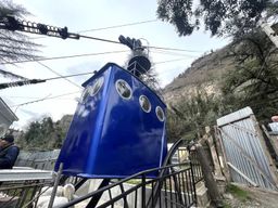Kutaisi : Téléphérique de Chiatura et visite guidée du pilier de Katskhi