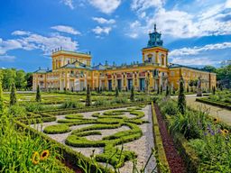 Visite privée du palais et des jardins de Wilanow à Varsovie