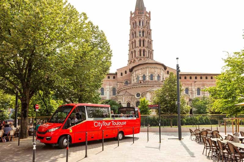 Billet Toulouse : Visite touristique en bus avec audioguide