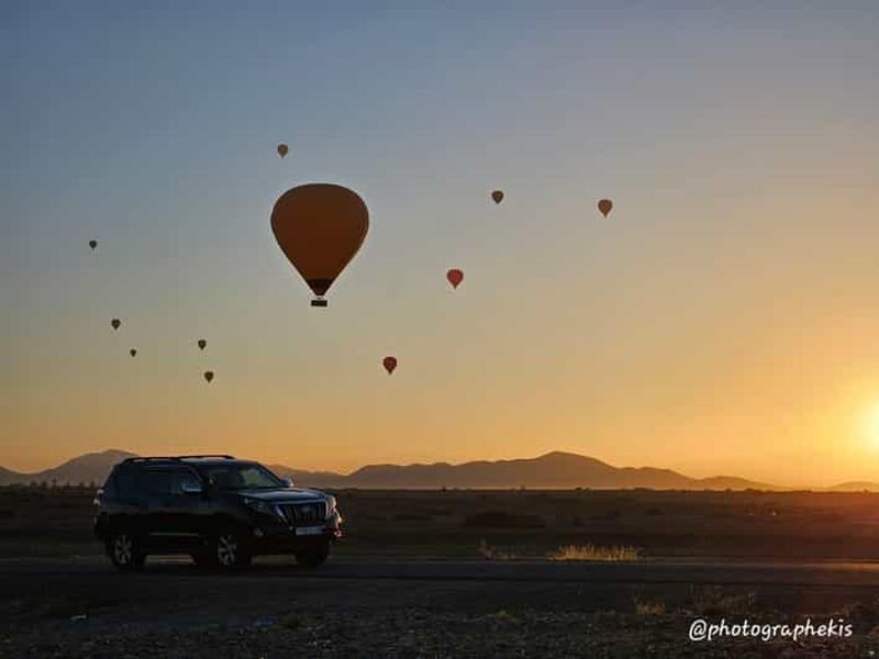 Marrakech: vol en montgolfière et vu sur l'atlas et petit dejeuner berbere