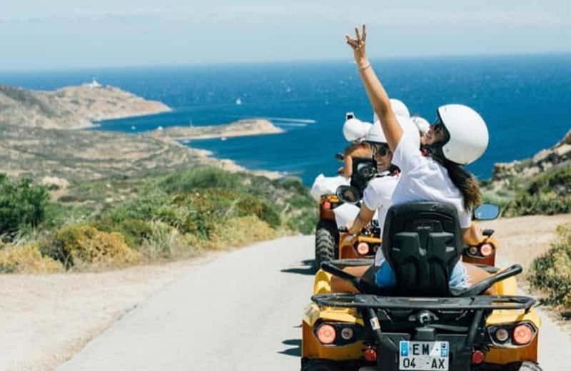 Billet Calvi : 2 heures de quad entre mer et montagne