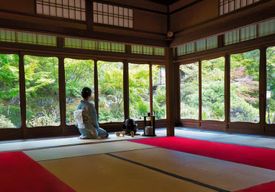 Kyoto : Cérémonie du thé dans une maison de thé traditionnelle à Kiyomizu
