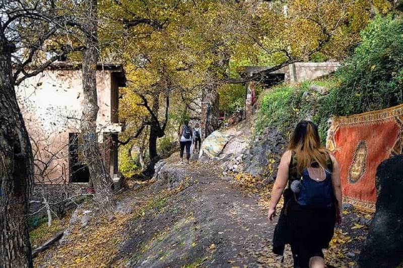 Excursion magique d'une journée dans les montagnes de l'Atlas, incluant une expérience à dos de chameau