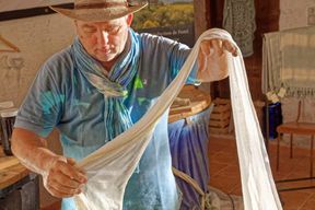 A Cambounet sur le Sor (Tarn ) Visite découverte du pastel