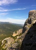 Les châteaux cathares : Quéribus et Peyrepertuse