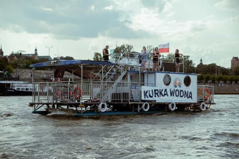 Varsovie : croisière sur la Vistule à bord du Kurka Wodna