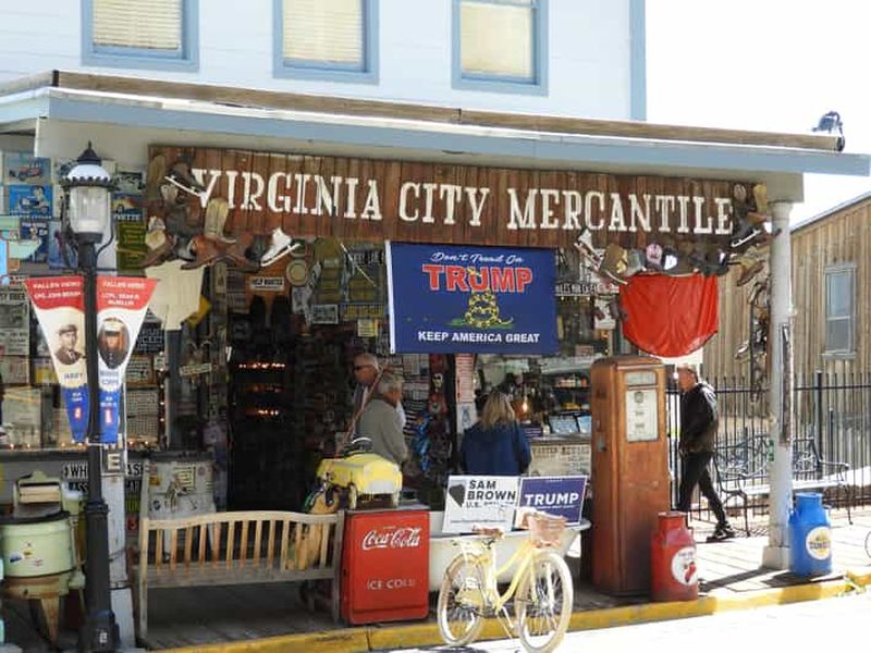 Au départ de Reno : excursion à Virginia City, ville historique de l'Ouest américain