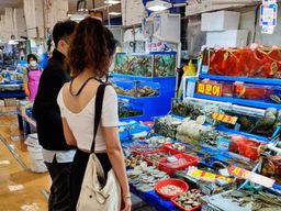 Séoul : Dîner au marché aux poissons de Noryangjin