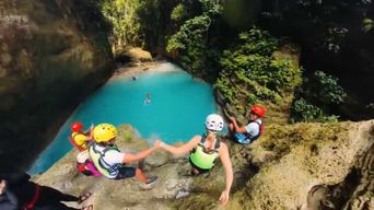 Cebu : Sardine Run à Moalboal et canyoning aux chutes de Kawasan
