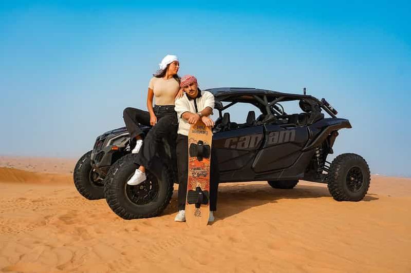 Dubaï : Expérience en quad, en buggy des dunes et en surf des sables