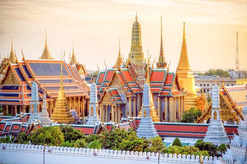 Bangkok : visite à pied des temples et des marchés
