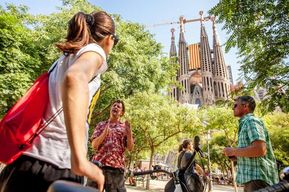 Barcelone : visite guidée à vélo pour groupes privés