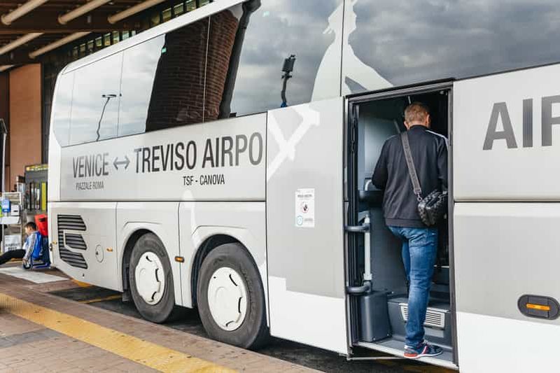 Bus express de l'aéroport de Trévise à Mestre et Venise