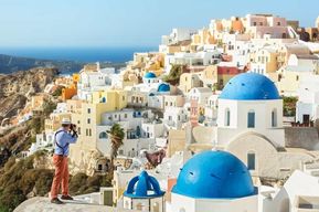 Visite des villages emblématiques de Santorin : Oia, Imerovigli, Firostefani