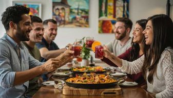 Barcelone : Cours de cuisine sur la paella avec visite du marché et plus encore