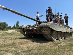 T-72 Tank Driving Heavy Metal Experience