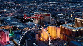 Las Vegas : Vol de nuit en hélicoptère au-dessus du Strip de Las Vegas
