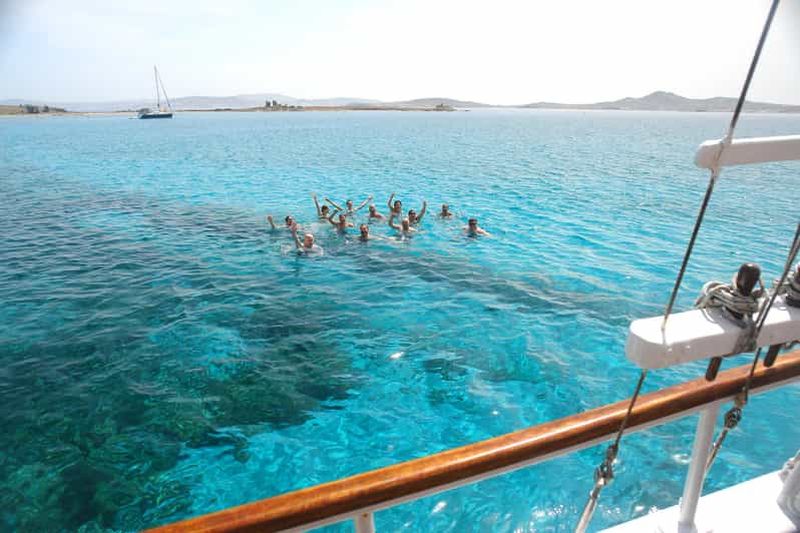 Au départ de Mykonos : croisière vers Délos et Rhenia avec déjeuner