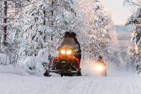Rovaniemi : 2 heures de motoneige