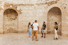 Visite de la vieille ville de Split et du palais de Dioclétien