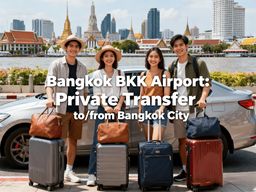 Aéroport de Bangkok BKK : Transfert privé vers/depuis la ville de Bangkok