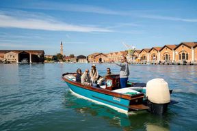Lagune sud de Venise, Giudecca, Poveglia et Malamocco
