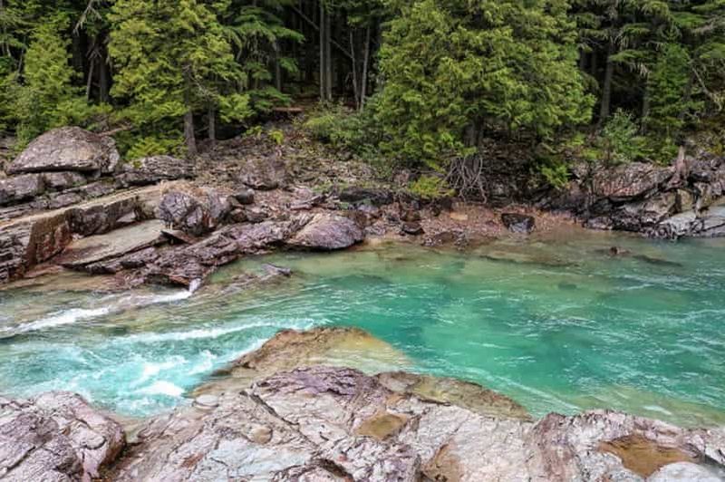 Parc national des Glaciers : Excursion à cheval au lac McDonald