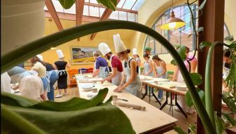 Rome : Cours de pâtes et de Tiramisu avec du vin fin au Vatican