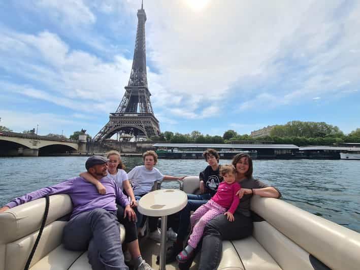 Paris: Croisière privée en bateau ponton sur la Seine