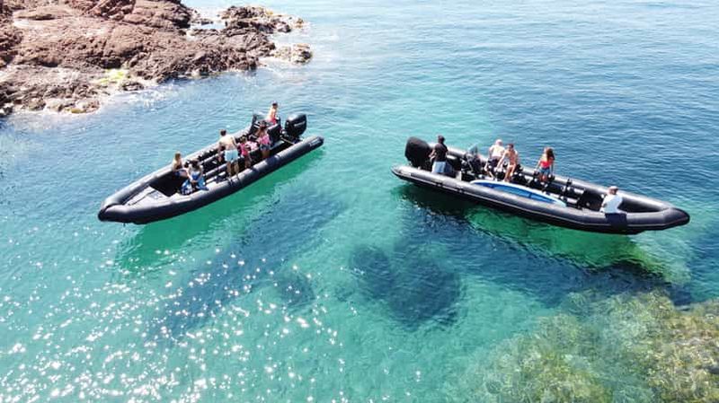 Cannes : Excursion en bateau de 2,5 heures dans les Calanques de l'Esterel