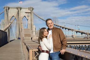 New York : Photoshoot à NYC DUMBO BROOKLYN BRIDGE