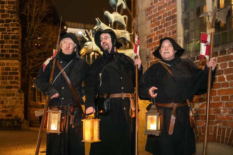 Billet Brême : Visite à pied en allemand avec garde de nuit