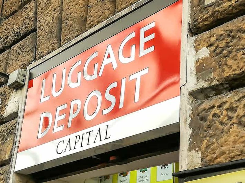 Consigne à bagages à la gare Termini de Rome